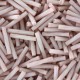 Miyuki twisted bugle Perlen 2x12mm Matted opaque blush TW2012-2023